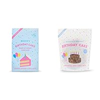 All-Natural, Birthday Party Kit Bundle - Birthday Cake Mix & Biscuits, Wheat-Free, Limited-Ingredient, Made in the USA
