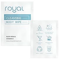 Intimate Cleansing Feminine Wipes for Vaginal Hygiene, Personal Cleansing, Period Care, Sensitive Skin & Odor - Individually Wrapped, pH Balanced, Flushable, Unscented - Women, Adult - 100 Count