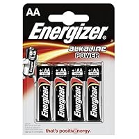 Energizer Batterie Alkaline Power -AA LR6 Mignon 4St, E300132900 (LR6 Mignon 4St.)