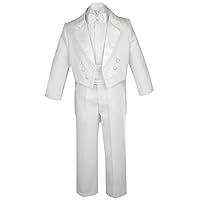 UMISS Boys' Double Breasted 2 Pieces Classic Suit for Wedding Party Jacket+Pants