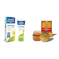Boiron Arnicare Gel and Tiger Balm Extra Strength Ointment Bundle for Soothing Relief of Joint Pain, Muscle Pain, and Swelling from Bruises or Injury