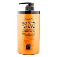 Daeng Gi Meo Ri- Honey Intensive Hair Mask, Containing Royal Jelly and Herbal Fermented Extracts, Providing Nutrition and Moisture to Dry and Damaged Hair, 1000ml