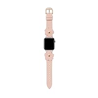 Ted Baker Pink Vegan Leather Strap Magnolias for Apple Watch® (Model: BKS38S302B0)