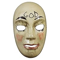 The Purge Anarchy God Killer Mask Costume Accessory Tan