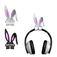 Gaming Headphones Rabbit Ears Stereo Headset Decoration Accessory for Wireless Gaming Headsets Decor