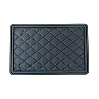 Skidproof Car Mobile Phone Pad, Accessory Kits On Rental House; Desktop; Office Room; Dormitory, 200x130x3(MM), Black, 2 Pieces Car Vehicle Mobile Phone Pads/Mats