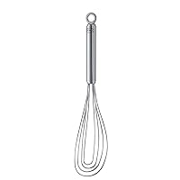 Rösle Stainless Steel Flat Whisk, 8 Wire, 8.7-inch