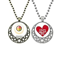 Traditional Japanese Maki Sushi Pendant Necklace Mens Womens Valentine Chain