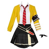 1404 Feat team saki Cute Girls Outfits Cosplay Costumes Halloween Carnival Uniform Wig