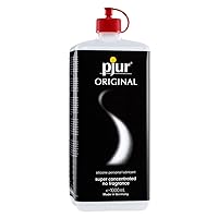 pjur Original Silicone Based Lubricant, Premium Lube for Men, Women & Couples, Odorless, 1L / 34 fl.oz