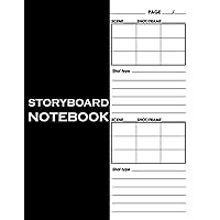 Storyboard Notebook: Best Sketchbook Template for Storyboarding – Created for Movies, Animation and Film – 16:9 Professional Standard.