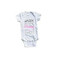 Baby Tee Time Baby Girls' Mummy is The boss One Piece