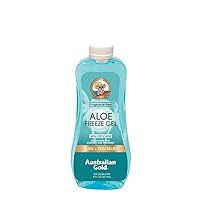 Australian Gold Aloe Vera Freeze Gel with Lidocaine, 8 Ounce (Pack of 6) | Relieves Sunburn Pain and Hot & Itchy Skin
