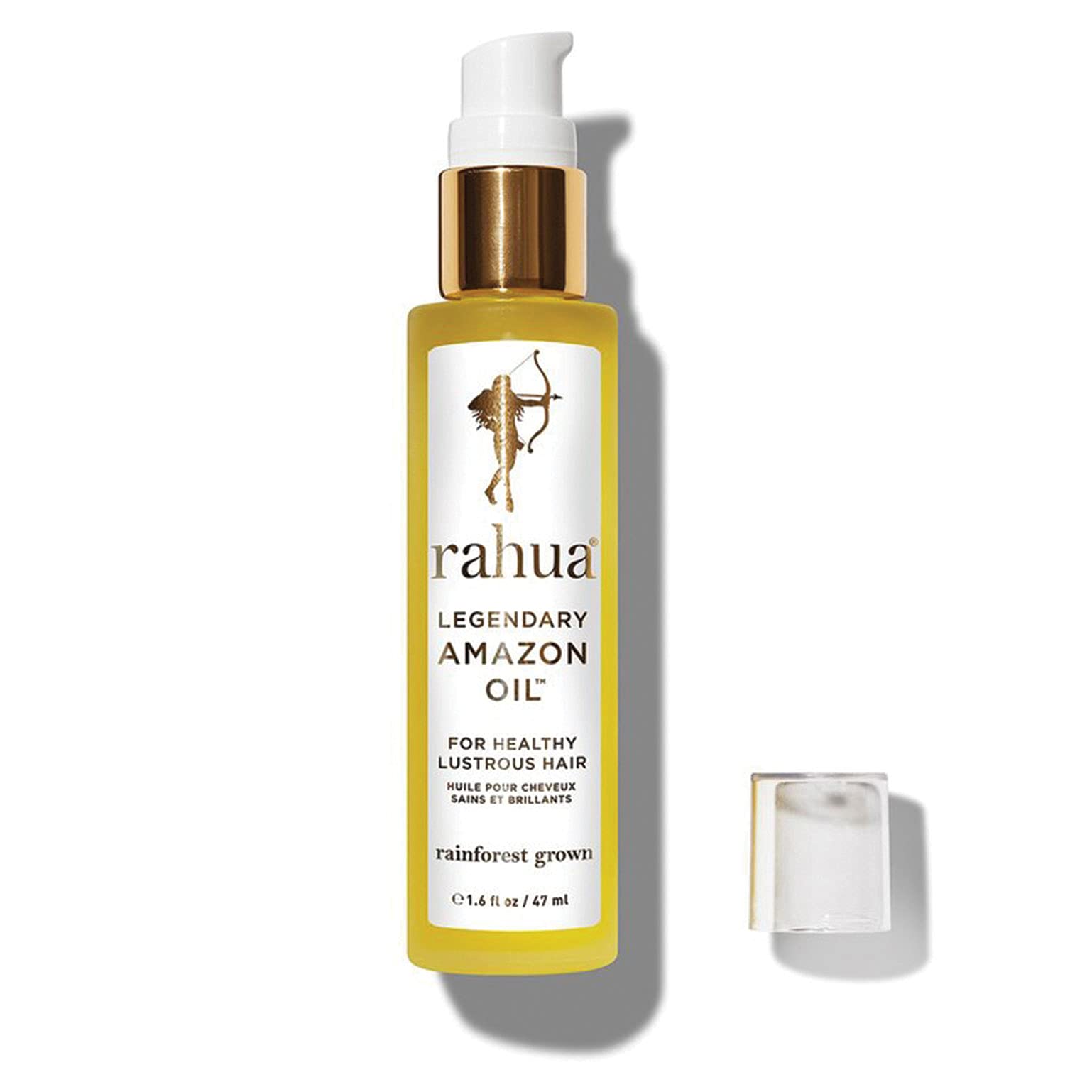 Rahua Legendary Amazon Oil , 1.6 Fl Oz, Organic Lightweight Plant Based Nourishing Shine Oil to Prevent Frizz and Flyaways split ends and Nourish and Strengthen Hair, Best for All Hair Types