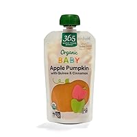 365 by Whole Foods Market, Organic Baby Food, Apple Pumpkin with Quinoa & Cinnamon, 4 Ounce