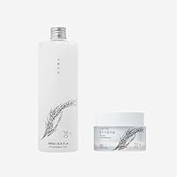 The No Grainer Set - Rice Bran Toner and The Rice Bran Facial Moisturizer l Immediate Brightening & Hydrating Effects l Rice Bran Extract l House of Dohwa