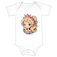 Cute Cartoon Baby Jersey Onesie - Best Print Baby Onesie - Kawaii Design Baby One-Piece