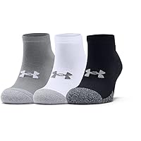 Under Armour Unisex Ua Heatgear Locut Breathable Sports Socks, Pack of 3, Running Socks with Dynamic Support and Flexibility (Pack of 1)
