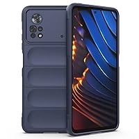 Protective Phone Cover Case Compatible With Xiaomi Poco X4 Pro 5G Phone Case Silicone Case Slim Case Full Body Protection Shock Resistant Scratch Resistant Soft Inner Fiber Flocking Case Compatible Wi