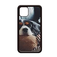 Lazy Dog Animal Sentimental Picture for iPhone 12 Pro Max Cover for Apple Mini Mobile Case Shell