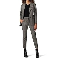 Rent The Runway Pre-Loved Grey Striped Suit Jacket