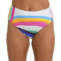 Sunshine 79 Women's Standard High Waist Pant Bikini Swimsuit Bottom