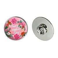 Happy Mother's Day Mom with Flowers Metal 1.1