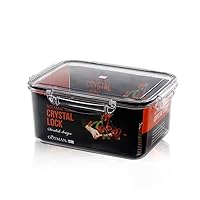 gotman Airtight Food Storage Containers 100% Tritan BPA-Free Vegetable Organizer Boxes | Microwave & Freezer Safe | Leak-Proof Lids (169.1 OZ, With Removable Drain Tray)