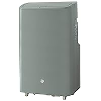 GE 7,500 BTU Smart Portable Air Conditioner for Medium Rooms up to 300 sq ft, Gray