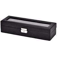 Storage Box - Black High-grade Six Watch Box Watch Jewelry One Storage Box