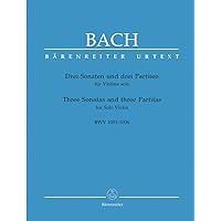3 SONATES ET 3 PARTITAS / THREE SONATAS AND THREE PARTITAS BWV 1001-1006 3 SONATES ET 3 PARTITAS / THREE SONATAS AND THREE PARTITAS BWV 1001-1006 Paperback Kindle Sheet music