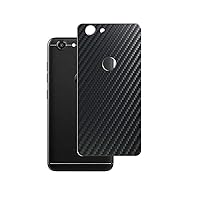 [2 Pack] Synvy Back Protector Film, Compatible with Gionee S10 Lite Black Carbon Guard Skin Sticker [ Not Tempered Glass Screen Protectors ]