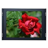 12.1'' inch LCD Screen Display 800x600 4:3 AV BNC HDMI-in VGA Built-in Speaker Remote Control Metal Shell Embedded Open Frame PC Monitor Pluggable U-Disk USB Small Video Player K121MN-591