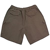 Big & Tall Men's Cargo Shorts with Expandable Comfort Waistband
