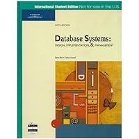 Database Systems: Design, Implementation and Management, Sixth Edition Database Systems: Design, Implementation and Management, Sixth Edition Hardcover