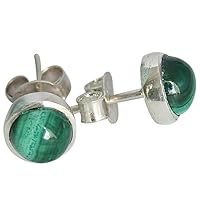 925 Sterling Silver 5 MM Stud Solitaire Earrings Jewelry For Women & Girls