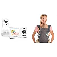 HelloBaby Monitor with Camera and Audio, 1000ft Long Range Video Baby Monitor-No WiFi & Infantino Flip Advanced 4-in-1 Carrier - Ergonomic, Convertible, face-in and face-Out