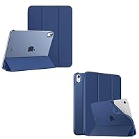 MoKo iPad 10th Generation Case 2022, Smart Cover Case for iPad 10th Gen 10.9 inch 2022 Navy Blue