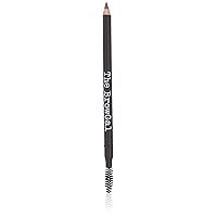 The BrowGal - 3 in 1, Skinny Eyebrow Pencil - 06 with Sharpener Cap & Spoolie Brush - Draws Tiny Brow Hairs & Fills in Sparse Areas & Gaps, Sharp Enable, Longwear, Long Lasting – 