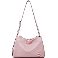 LA FESTIN Women's PU Leather Handbags Tote Bag Large Capacity Shoulder Messenger Bag Satchel Purse