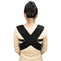 X-type Hunchback Correction Belt Thin Breathable Adult Back Braces Posture Correction Belt Locking Strap