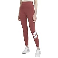 Nike Women's Essential Futura Leggings (Canyon Rust/White) Size Small