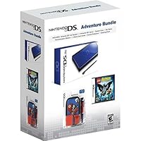 Nintendo DS Lite Cobalt/Black Adventure Bundle