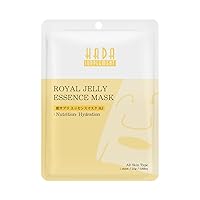 Royal Jelly Essence Facial Mask Pack 303 for Rejuvenation, Firming and Moisturizing x 10 PCS [HS303-B-8]