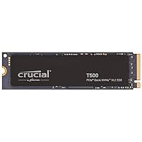 T500 2TB Gen4 NVMe M.2 Internal Gaming SSD, Up to 7400MB/s, Laptop & Desktop Compatible + 1mo Adobe CC All Apps - CT2000T500SSD8