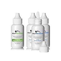 NailRENEW Antifungal Complete System - Professional Strength, Fungus Treatment for Toe Fungus, Discolored or Brittle Nails