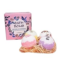 4Pieces/Set Bubble Small Bathing Bombs Body Stress Relief Moisturizing Fragrances for Women Girls and Boys Shower Bombs