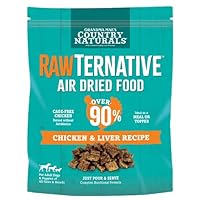 Grandma Mae's Country Naturals RawTernative Air Dried Dog Food 3 LB Chicken and Chicken Liver Recipe