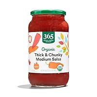 365 by Whole Foods Market, Organic Thick & Chunky Medium Salsa, 35 Ounce