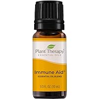 Plant Therapy Immune Aid Essential Oil Blend 10 mL (1/3 oz) 100% Pure, Undiluted, Therapeutic Grade